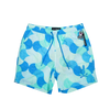 Psycho Bunny - Ethan All Over Print Swim Trunk Shorts - Multicolor