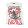 Memory Lane - Memory - Global Fire Sleeveless Tee - White