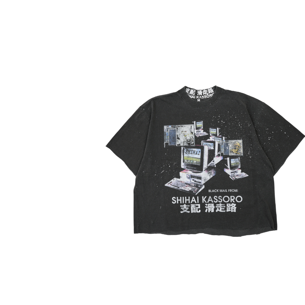 Shihai Kassoro Blackmail Tee Black | Men's Closet Orlando