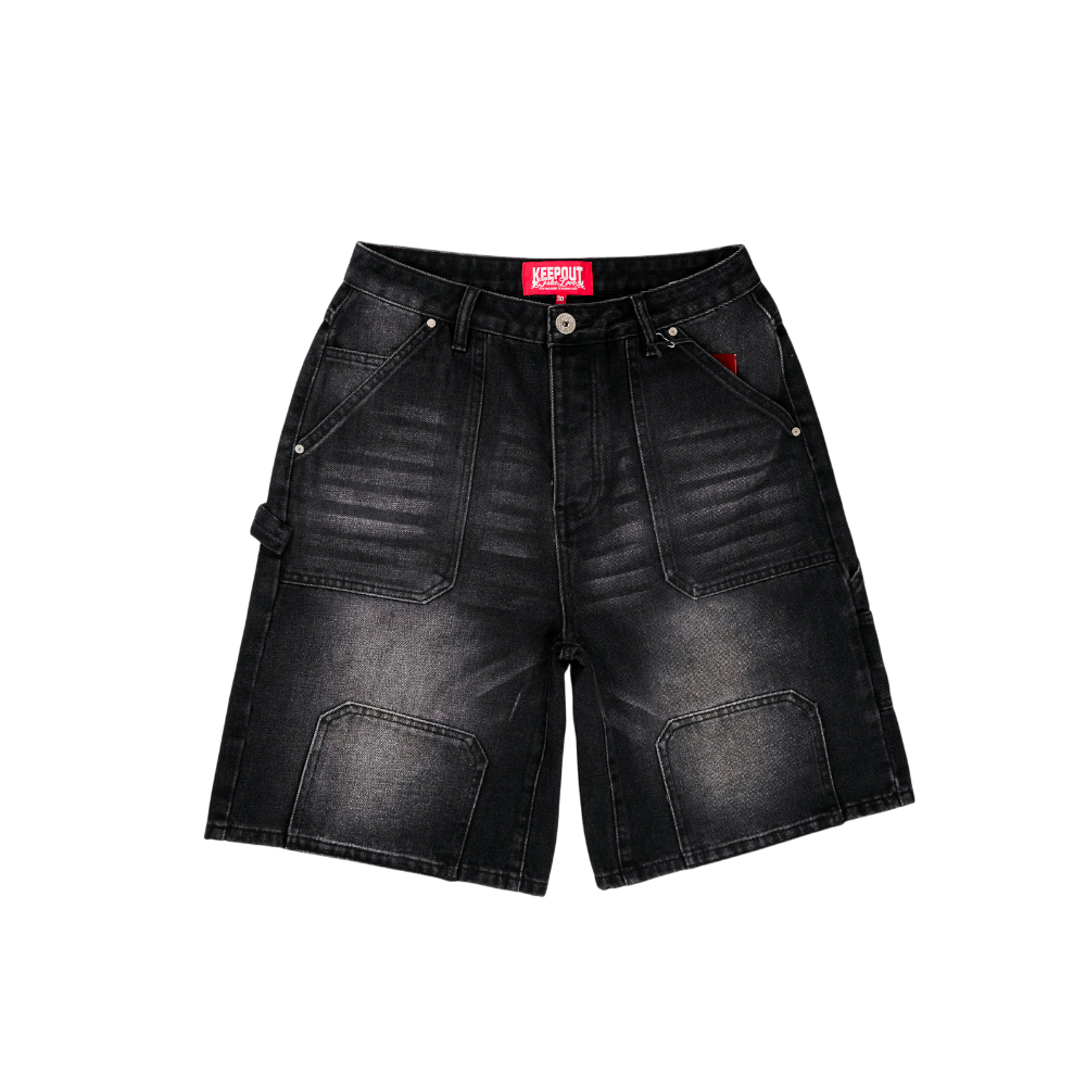 KOFL Casual Friday Oversized Jorts Black | Men's Closet