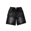 Keep Out Fake Love - Casual Friday Oversized Jorts Shorts - Black