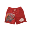 Almost Someday - Chopper Shorts - French Terry - Red