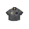 Diet Starts Monday - Mechanic Button Up Shirt - Indigo