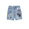 Duaa - Teleport Blue Short Shorts - Blue