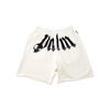 Palm Angels - Big Waist Logo Loose Sweatshorts - Black