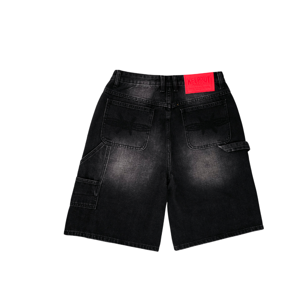 KOFL Casual Friday Oversized Jorts Black | Men's Closet