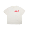 Almost Someday - Paradise Estate Tee Cream - Black