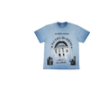 Keep Out Fake Love - Kofl - Grungy Tee - Blue Hazel Oil Wash - Blue