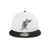 New Era - 950af Florida Marlins - Opticwhtkhaki Snapback Hat - White