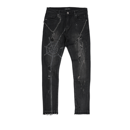 Embellish - Web Skinny Denim - Black