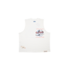 Free Refills - World Cut Off Tee - White