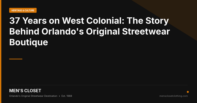 37 Years on West Colonial: The Story Behind Orlando's Original Streetwear Boutique