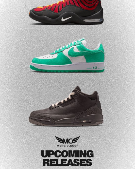 Air Bakin High SP & Wmns Air Jordan 3 Retro "Fireside" Drop Now at Men's Closet — Orlando's Premier Sneaker Store