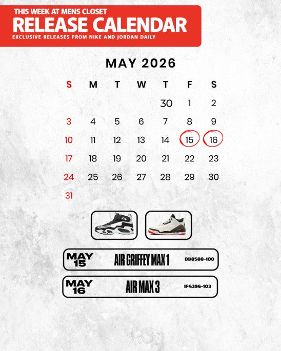 Air Jordan 3 Retro OG "World's Best Dad" & Air Max 95 Big Bubble "Slate" Now at Men's Closet Orlando