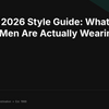 Summer 2026 Style Guide: What Orlando Men Are Actually Wearing This Season
