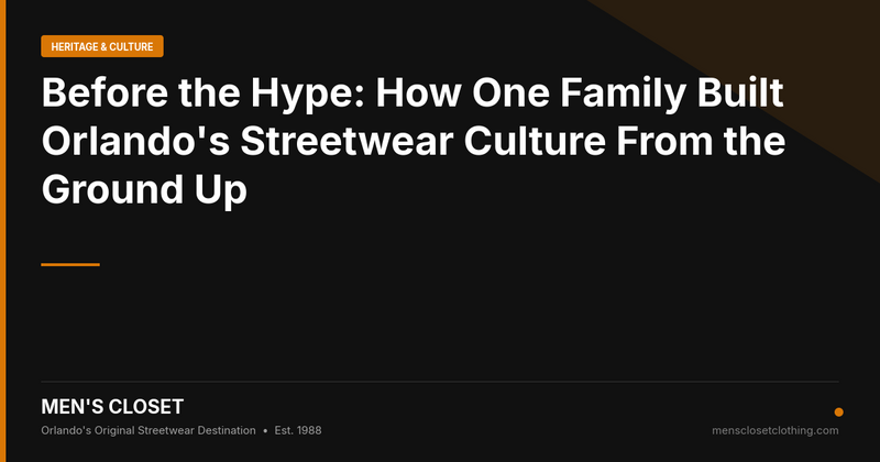 Before the Hype: How One Family Built Orlando's Streetwear Culture From the Ground Up