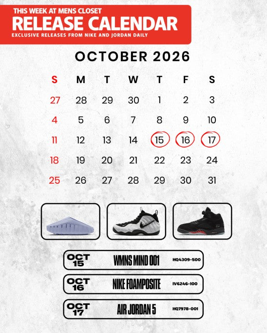 Air Foamposite Pro Prm "Glow In The Dark" & Air Jordan 5 Retro OG (GS) "Halloween" Now at Men's Closet Orlando