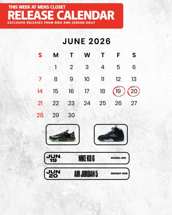 KD 6 IH3582-001 & Air Jordan 5 Retro "University Blue" Now at Men's Closet Orlando