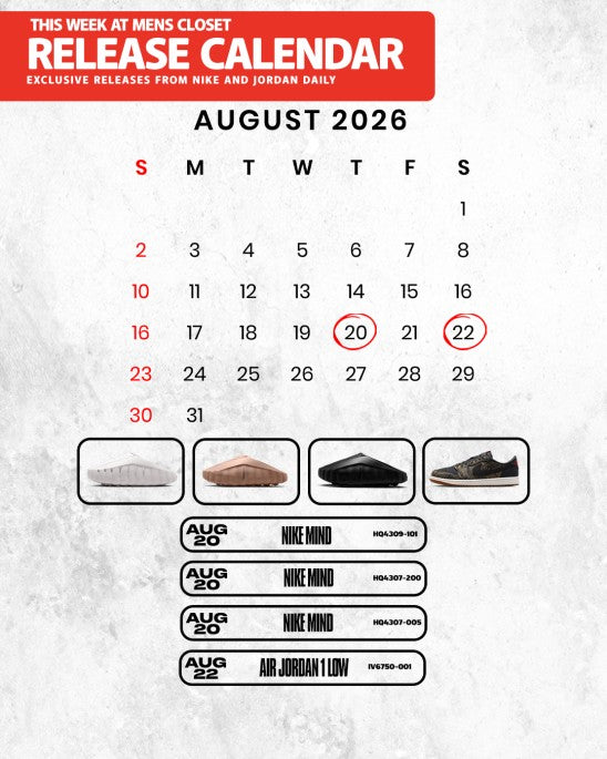 Air Jordan 1 Retro Low OG "Laser" & Kobe 10 Protro "Halo" Drop Now at Men's Closet — Orlando's Premier Sneaker Store