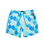 Psycho Bunny - Ethan All Over Print Swim Trunk Shorts - Multicolor