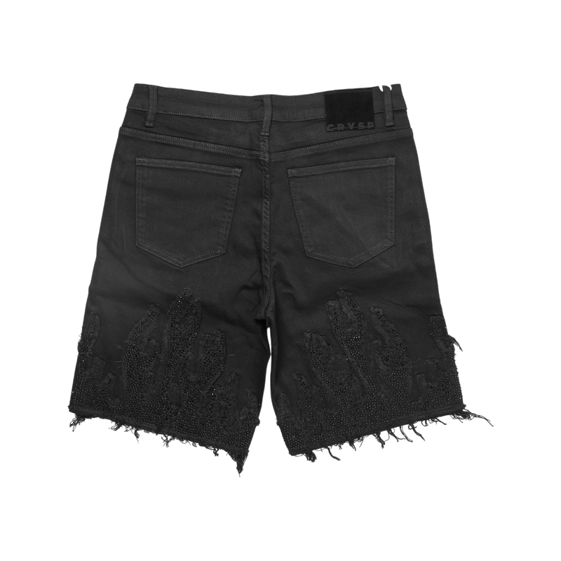 Crysp - Flame Shorts - Black