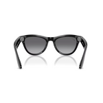 Ray-ban - Skyler - Shiny Black W/polar Grad Graph Glasses - Black