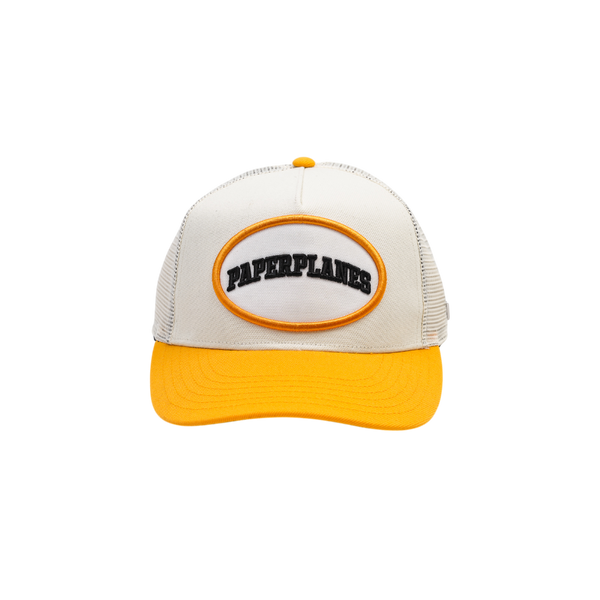 Paper Planes - Arched Trucker Snapback Hat - Yellow