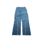 EPTM - Union Pants Nylon Denim Track Pants - Blue