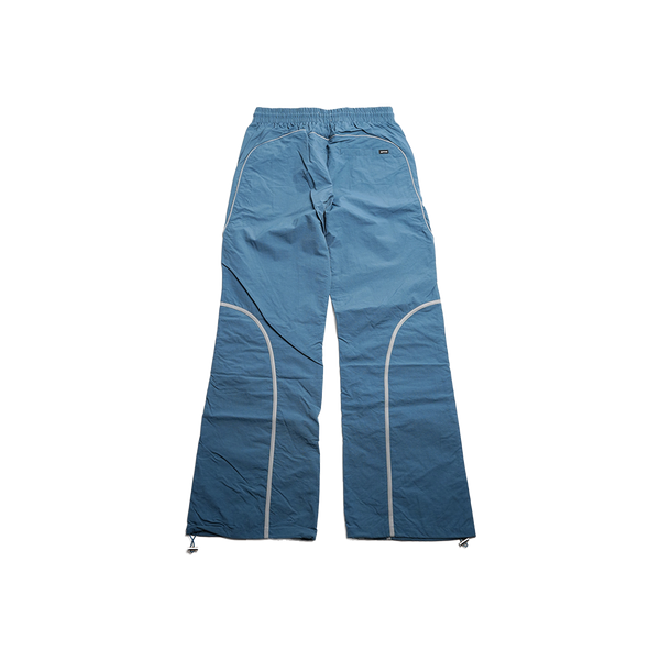 EPTM - Union Pants Nylon Denim Track Pants - Blue — alternate view