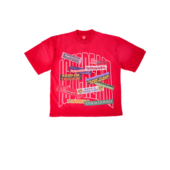 Ice Cream - Bumper Tee - Multicolor