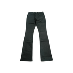 Serenede - "Caviar" Wax Stacked Jeans - Multicolor