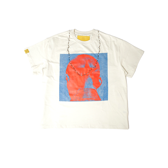 When the Smoke Clear - Star Head Studded S/s Tee - Blue