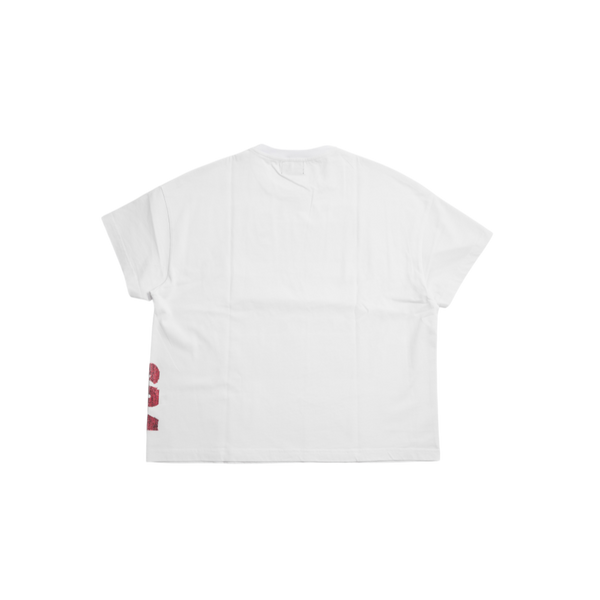 Stile De Amor - Fiamme Rock Tee Wht - White — alternate view