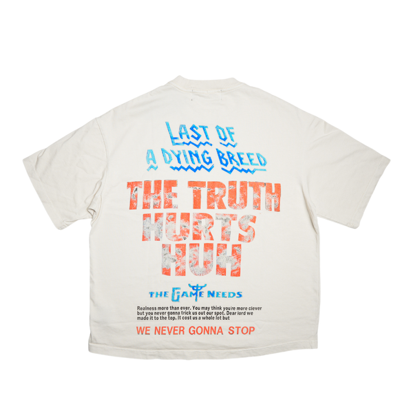 Homme + Femme - Truth Hurts Tee - White — alternate view
