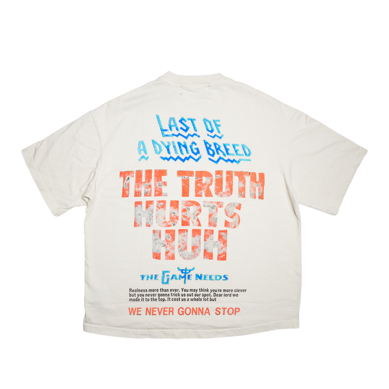 Homme + Femme - Truth Hurts Tee - White