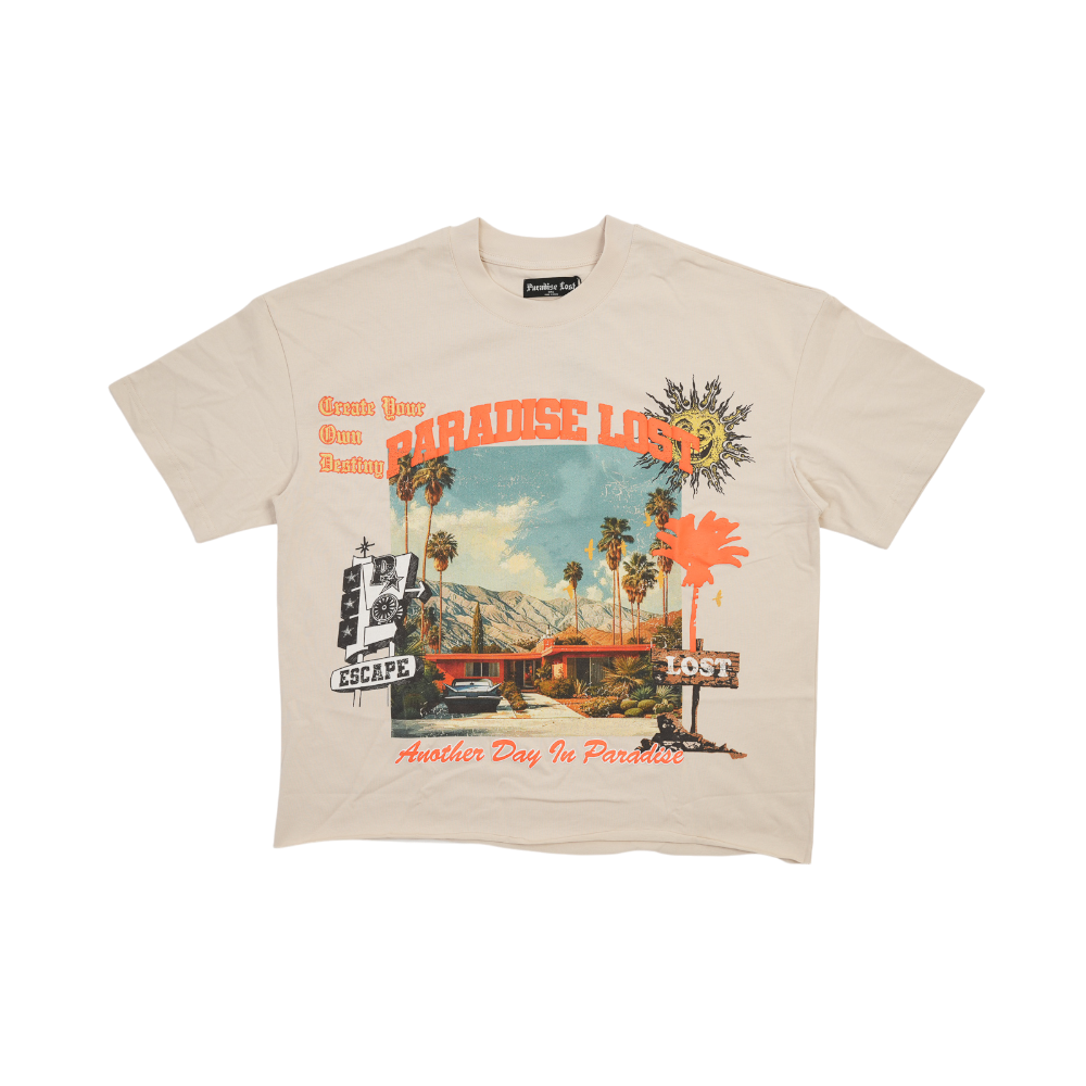 Paradise Lost - Another Day Tee - Cream