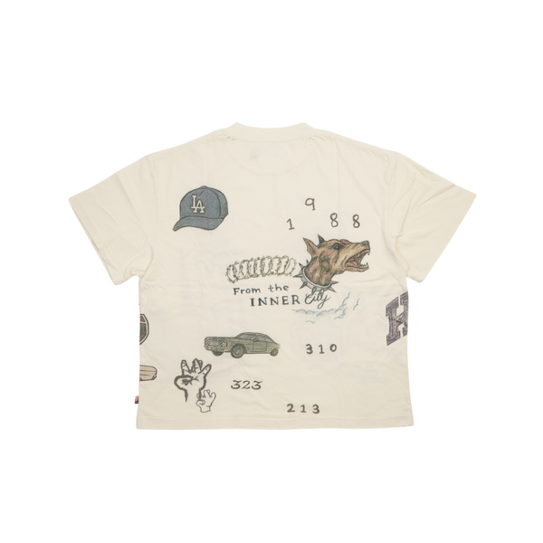 Honor the Gift - Htg - All Over Los Angeles Tee - Multicolor — alternate view