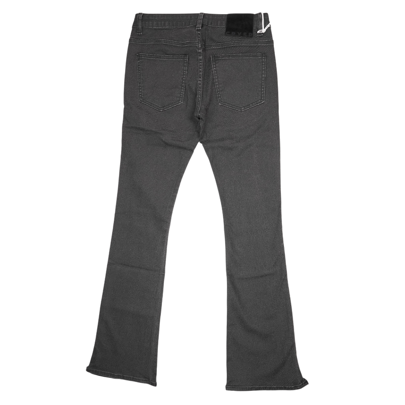 Crysp Denim - Arch Flare Denim - Grey