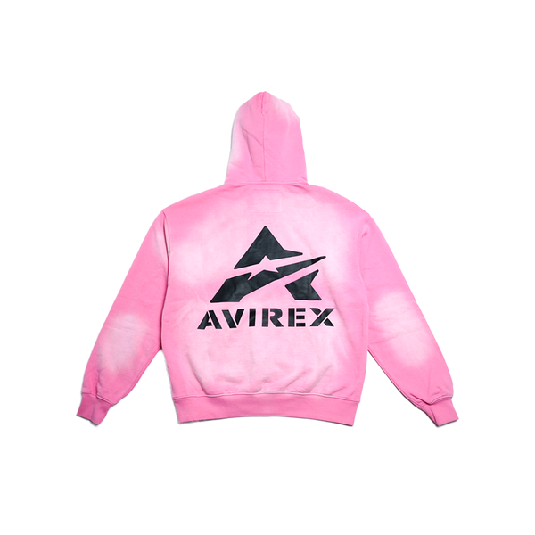 Avirex - MA 1 Novelty Hoodie - Aurora Pink — alternate view