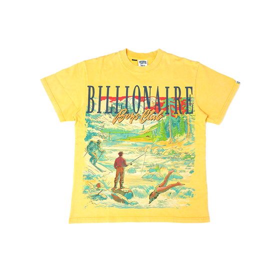 Billionaire Boys Club - Great Outdoors Knit Tee - Gold