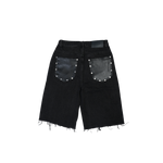 Homme + Femme - Arsenal Studded Shorts - Black