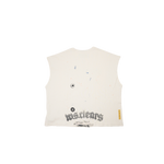 When Smoke Clears - Dry Collar Star Head Tank Top Tee - Tan