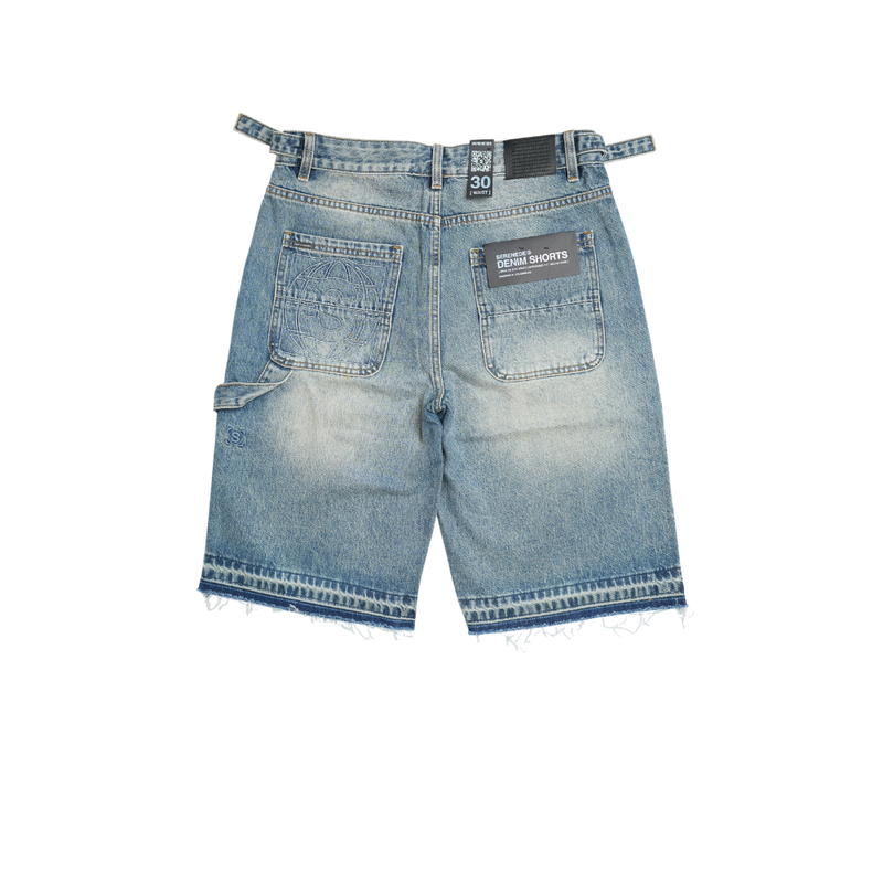 Serenede - Terre Denim Shorts - Blue