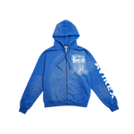 Avirex - Washed Hoodie - Blue
