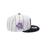 New Era - Neyyanco - Pinstripe Fitted Hat - White