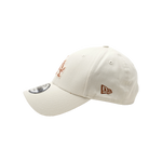 New Era - Faux Pony LA Dodger Curved Snapback Hat - Tan