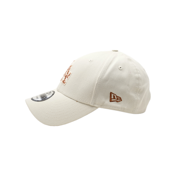 New Era - Faux Pony LA Dodger Curved Snapback Hat - Tan — alternate view