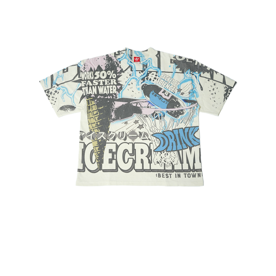 Ice Cream - Suppressor Tee - White