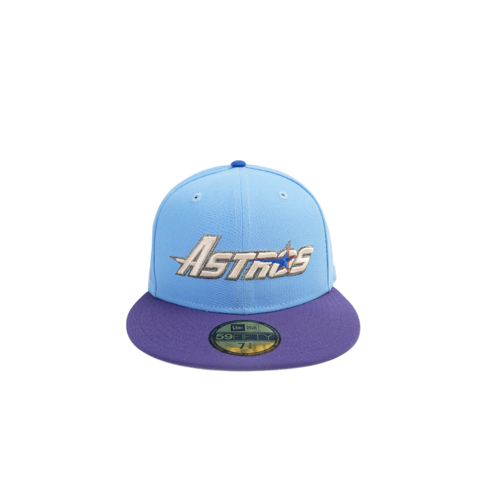 New Era - 5950 Houastco Aug Fitted Hat - Blue