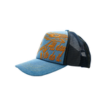 Jungles - Fuck All to Do Trucker Snapback Hat - Denim